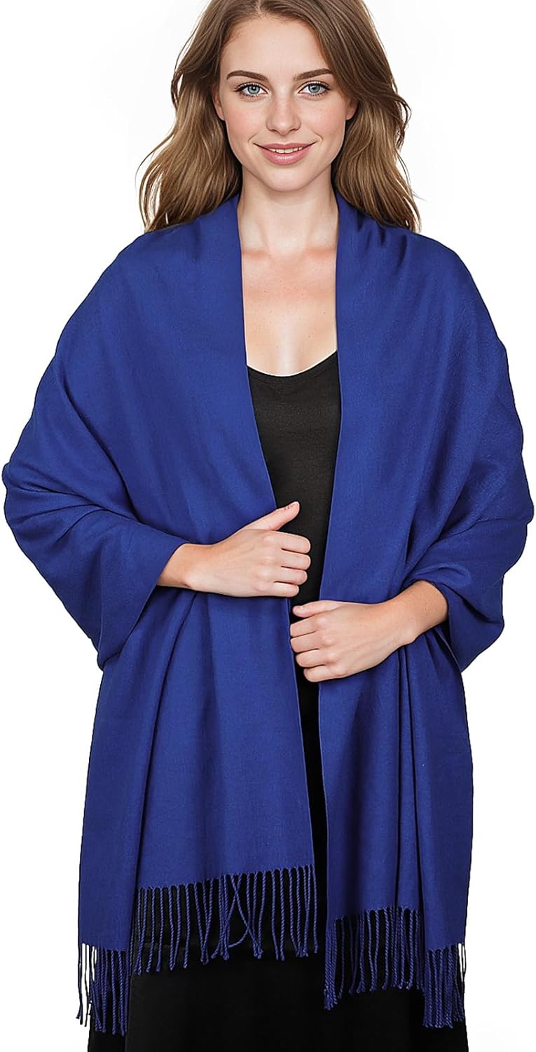 Pashmina Shawl Wraps for Women Large Winter Scarf Soft Shawls and Wraps for Evening Dresses Shawl for Wedding - Image 2