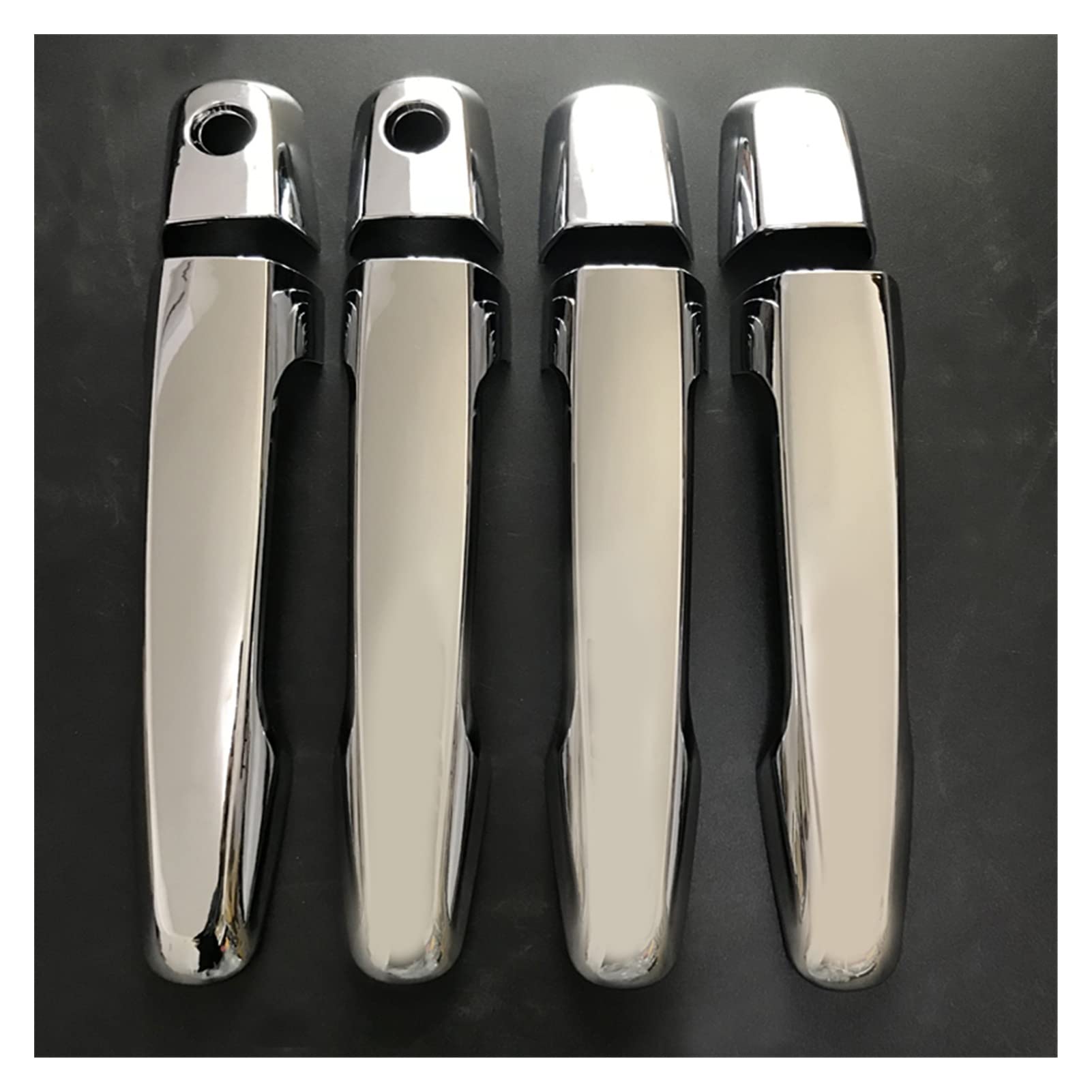 Fahbstr One Color Car Inner Handle For Mitsubishi L200 Triton 2007-2014 Chrome Car Door Handle Cover Exterior Accessories