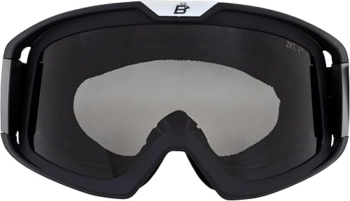 Miniatura 2 de Birdz Pelican Black Fitover Padded ATV Motorcycle Riding Over The Glasses (OTG) Goggles