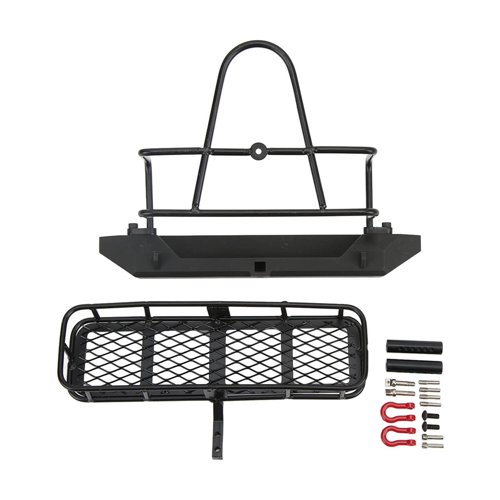 Tylny zderzak ze stopu aluminium do samochodu wspinaczkowego TRX4 SCX10 SCX10III 1/10 RC