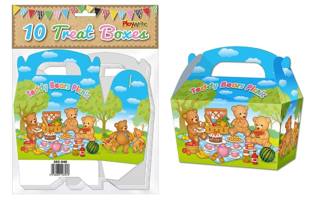 Playwrite 10 Teddy Bears Picnic Treat Boxes