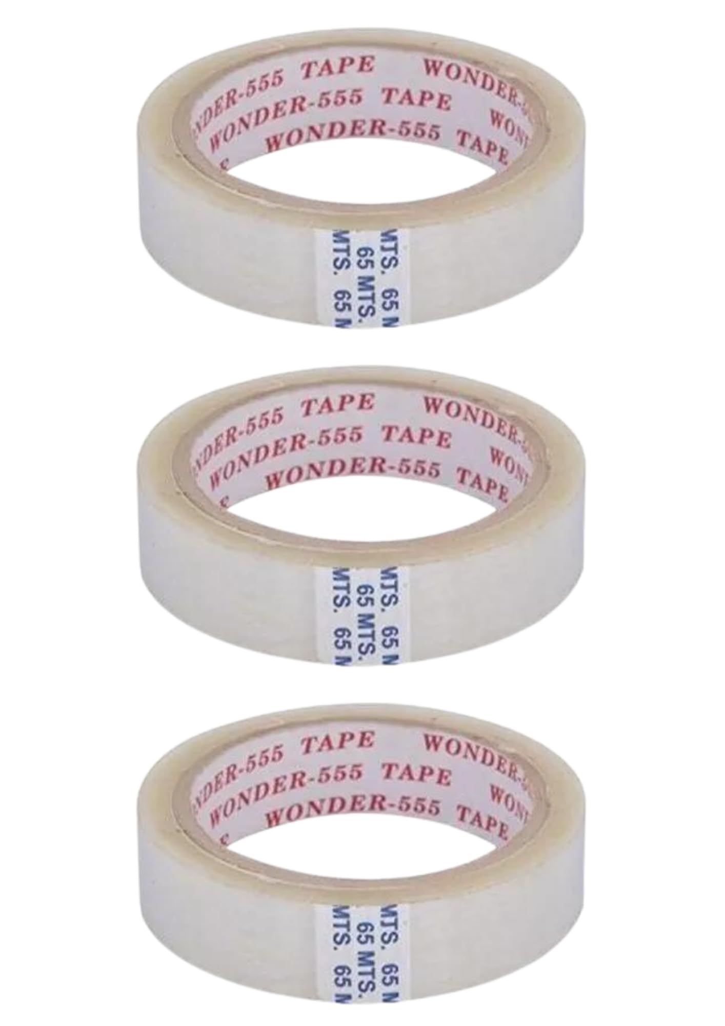 WONDER-555 TAPE 1 inch x 65 meters long BOPP Transparent Packaging Tape (3) (B0D3HYMMRS) Amazon Price History, Amazon Price Tracker