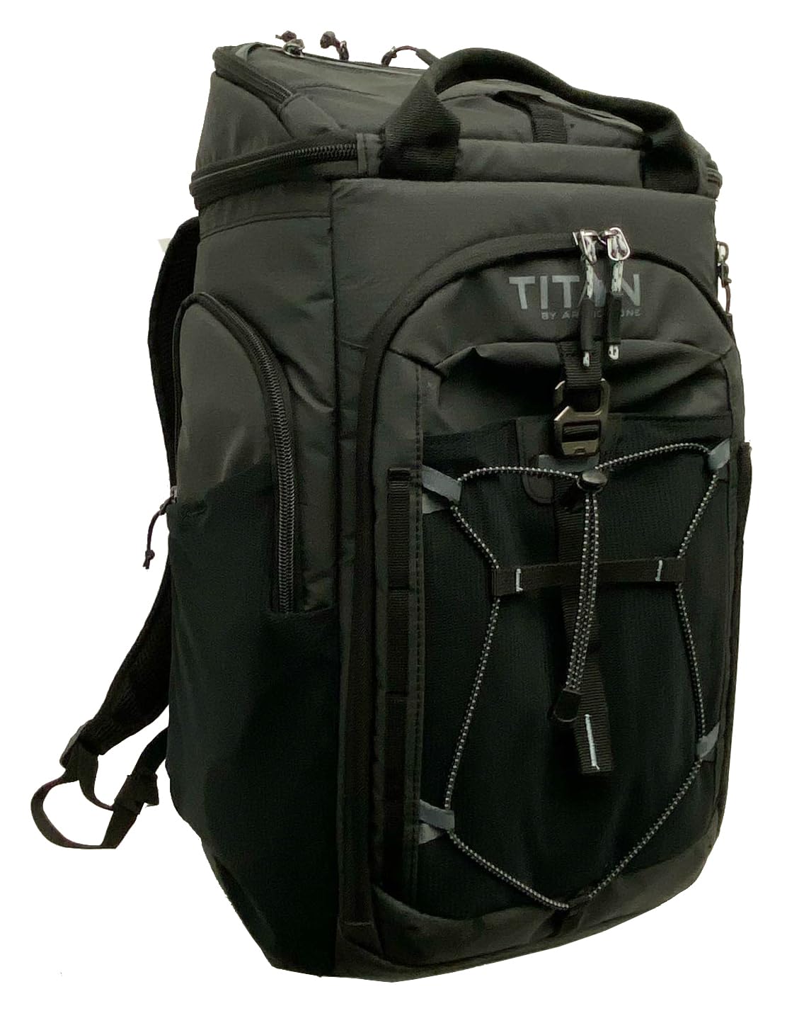 26 CANS T.I.T.A.N. by Arctic-Zone Super Foam and Leak Proof Backpack Cooler - Black