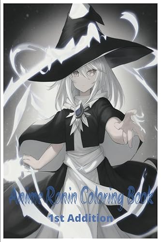 Anime Ronin Coloring Book