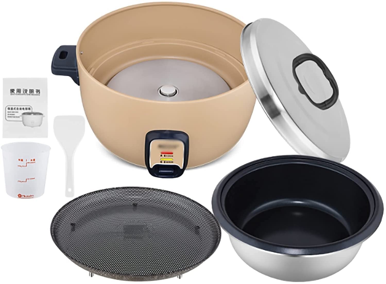 Rice Cooker Large Capacity 10-23L Old-Fashioned Large Electric Rice Cooker for Commercial Use in Canteens and Hotels 10L