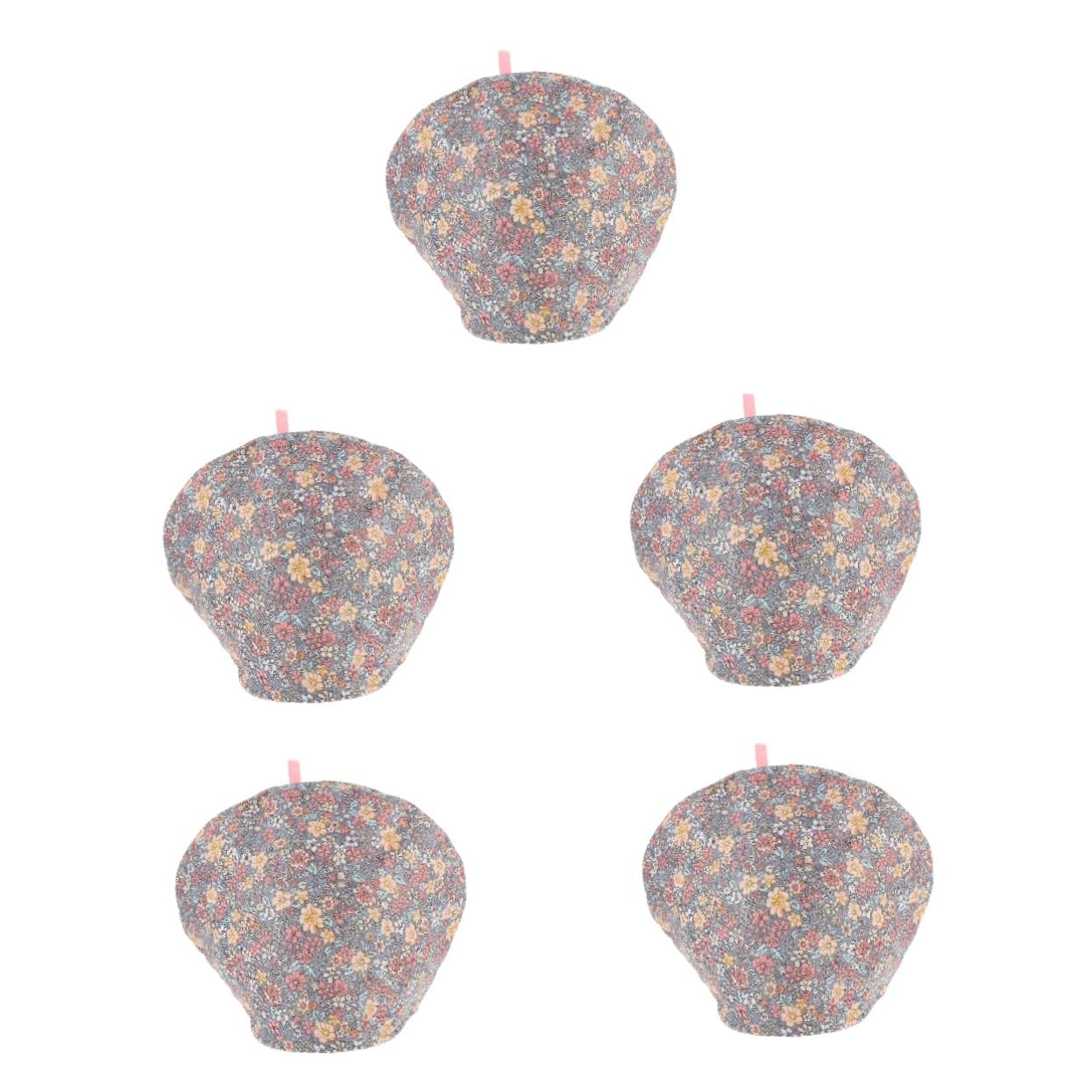 Ciieeo 5pièces Housse De Théière Isolante Anti-brûlure pour Bouilloire Couvre-théière Décoratif Et Pratique
