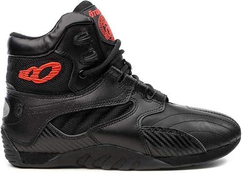 Miniatura 7 de Otomix Carbonite Ultimate Trainer - Zapatos de levantamiento de pesas para hombre, Cuero negro