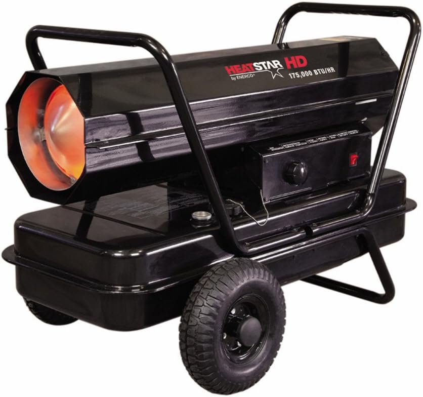 210,000 BTU Portable Kerosene Forced Air Utility Heater