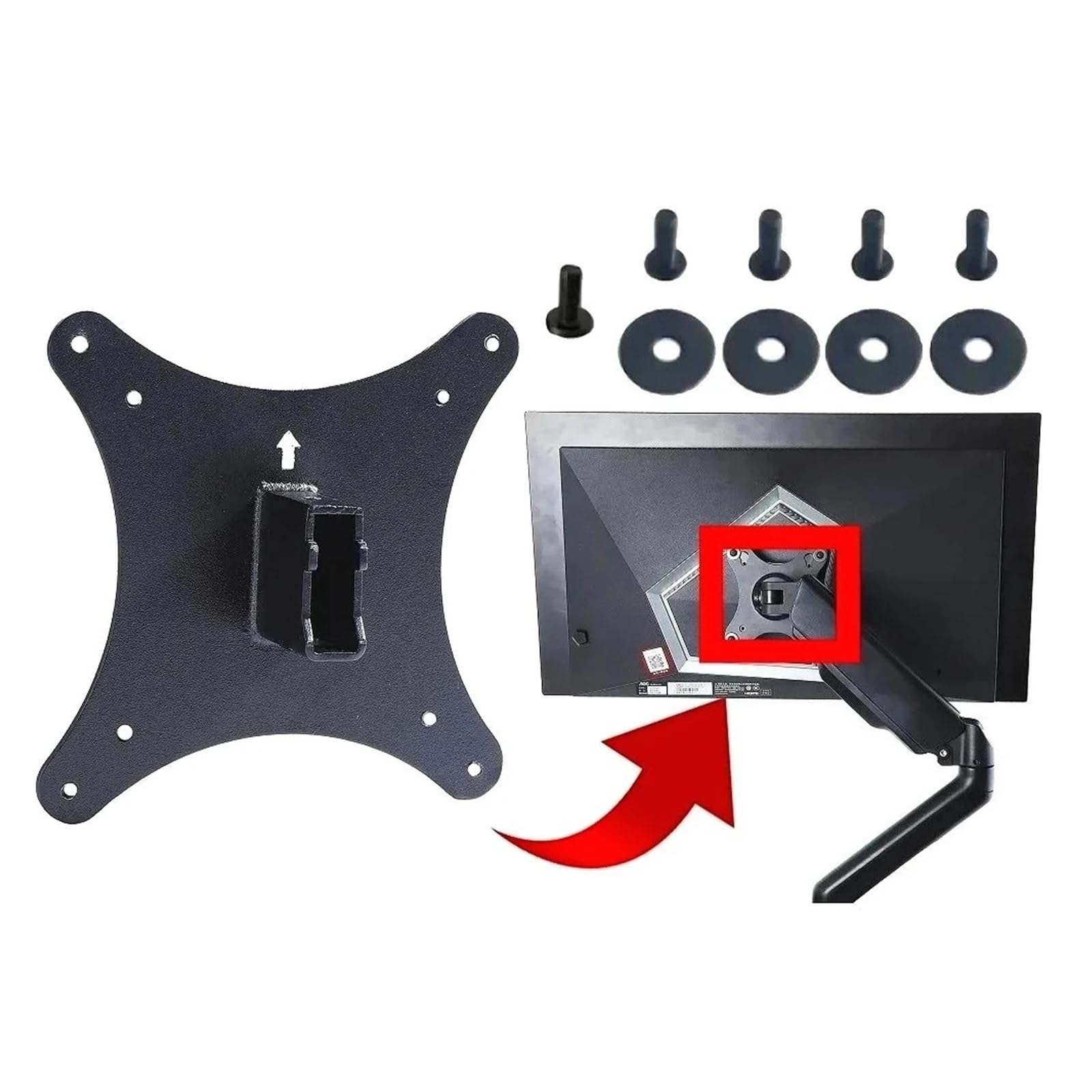 Adaptador De Montaje En Pared VESA, Compatible Con AOC, Agon AG276QZD2 AG276QZD, Soporte For Monitor, Soporte/brazo, Accesorios De Soporte De Escritorio