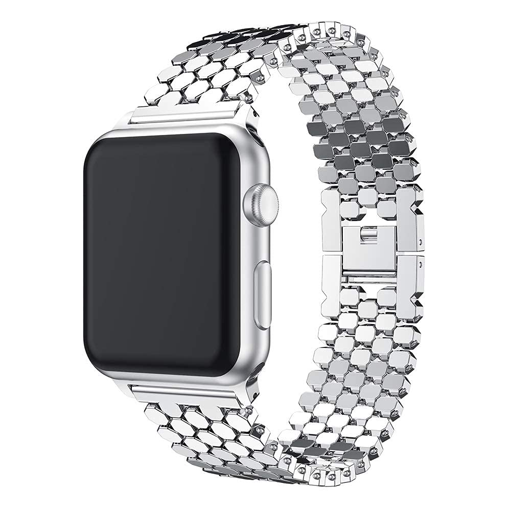 pasek do zegarka, opaska do zegarka ze stali nierdzewnej 42mm / 38mm / 40mm / 44mm męska i damska bransoletka do zegarka