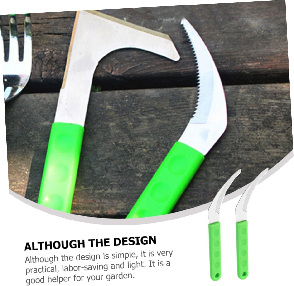 POPETPOP Weeding Tool Grass Scythe Cutter Gardening Agricultural Reaping Hook Farm Accessories Agricultural