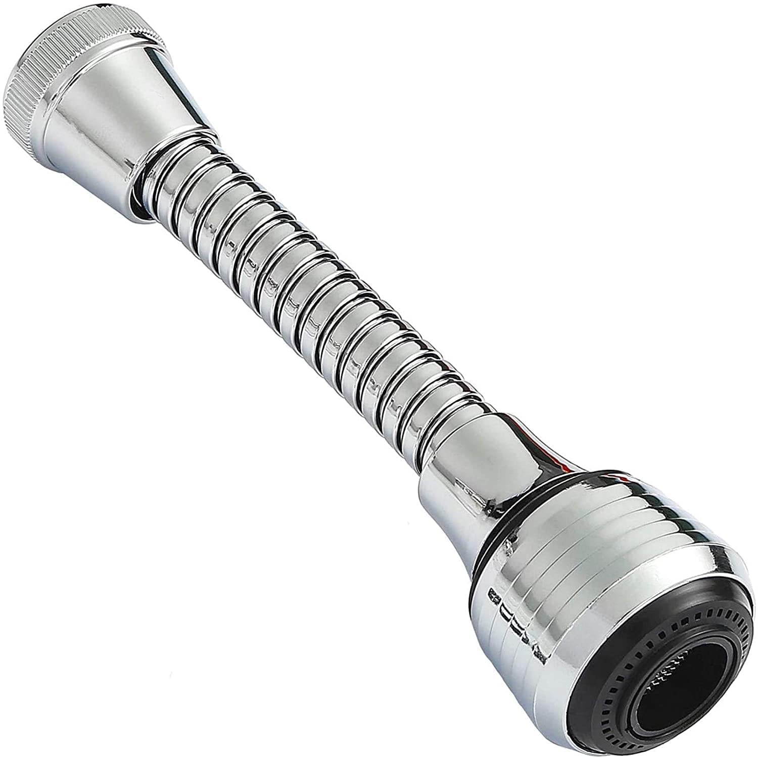 PEGEO Flexible Hose Extension with 2 Modes Water Saving | Faucet for Kitchen Sink | Water Faucet Sprayer Standard Size,Silver (B0BZLJGW3R) Amazon Price History, Amazon Price Tracker