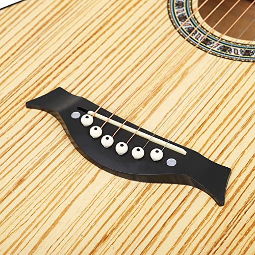MEIeynt Guitare Acoustique Pleine Grandeur Guitarra Acustica Kit débutant pour Adulte Adolescent avec Sangle de Sac… - Les Beatles, Paul McCartney, John Lennon, RIngo Starr, George Harrison MEIeynt Guitare Acoustique Pleine Grandeur Guitarra Acustica Kit débutant pour Adulte Adolescent avec Sangle de Sac… – Image 7
