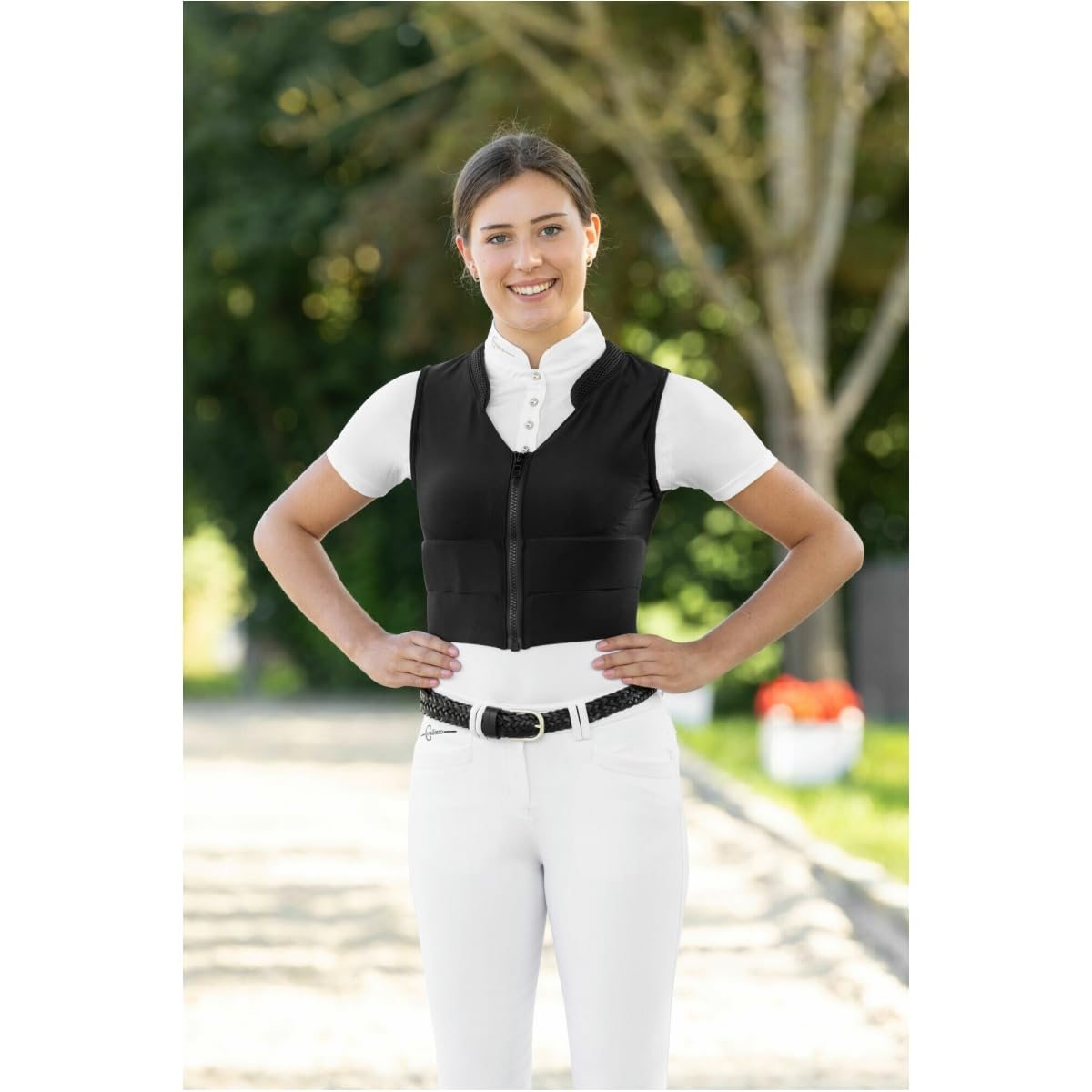Covalliero Kerbl Rückenschutz-Weste | BackPro3 | Erwachsene | Größe XS | 3228161