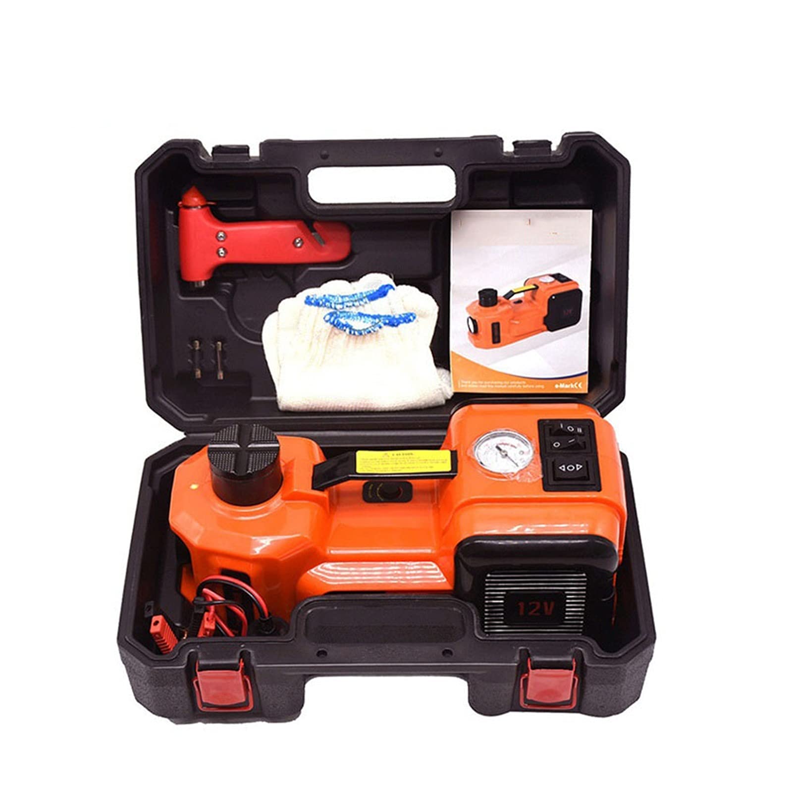 Podnośnik hydrauliczny, Elektryczny hydrauliczny jack sprzęt pojazdu 12 V 5T Przenośne narzędzie do naprawy samochodów 45cm