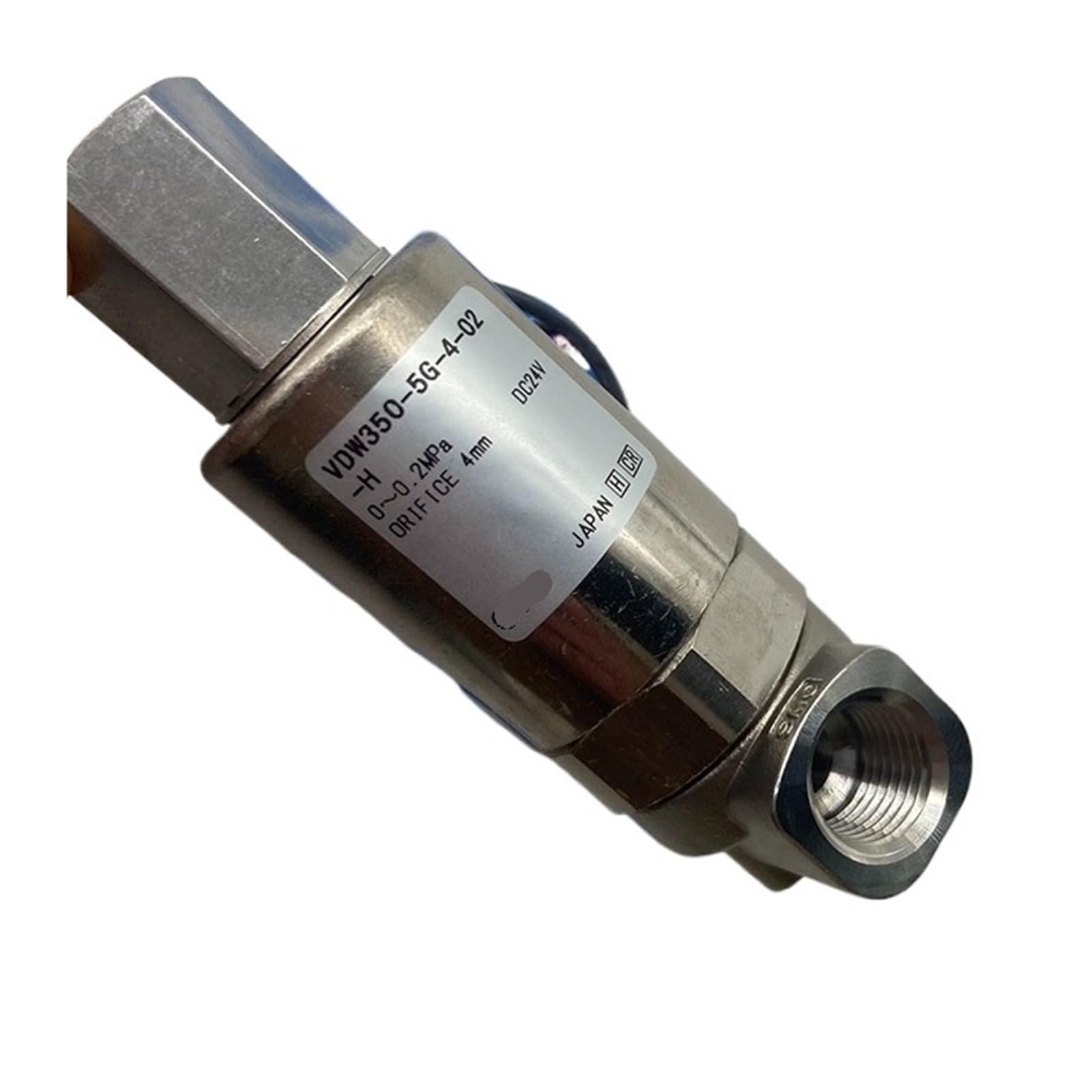 Électrovanne VDW350-5G-4-02-H haute température pour stopper les fuites de vapeur