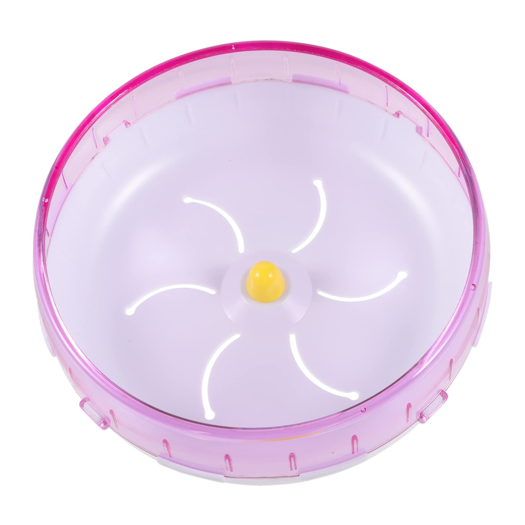 FONDOTIN Quiet Pet Chinchilla Wheel Decorative Hedgehog Design Exercise Equipment for Small Animals