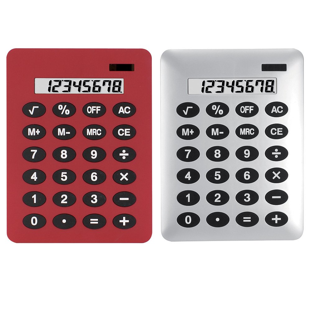 Plus Office EM635 /785255 - Calcolatrice colori A4