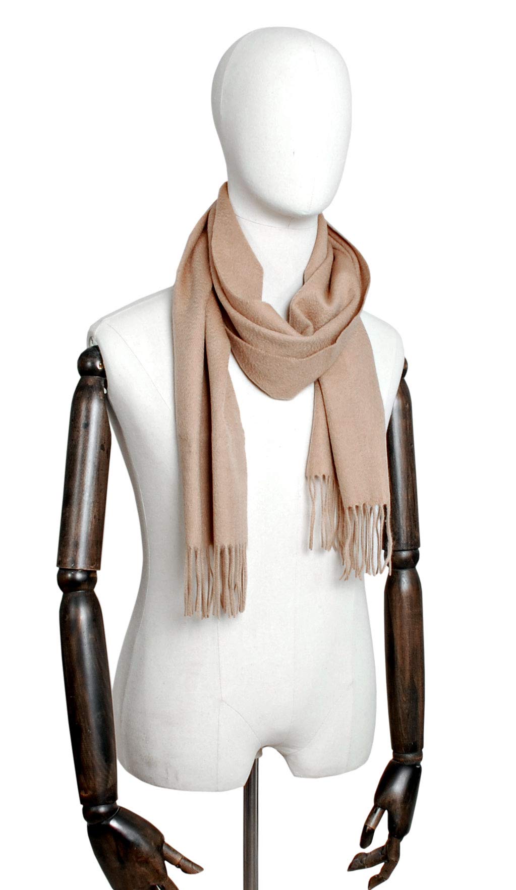 Bovari Bufanda de cachemira para hombre, 100% cachemira/cachemira, calidad premium, 180 x 31 cm, muchos colores