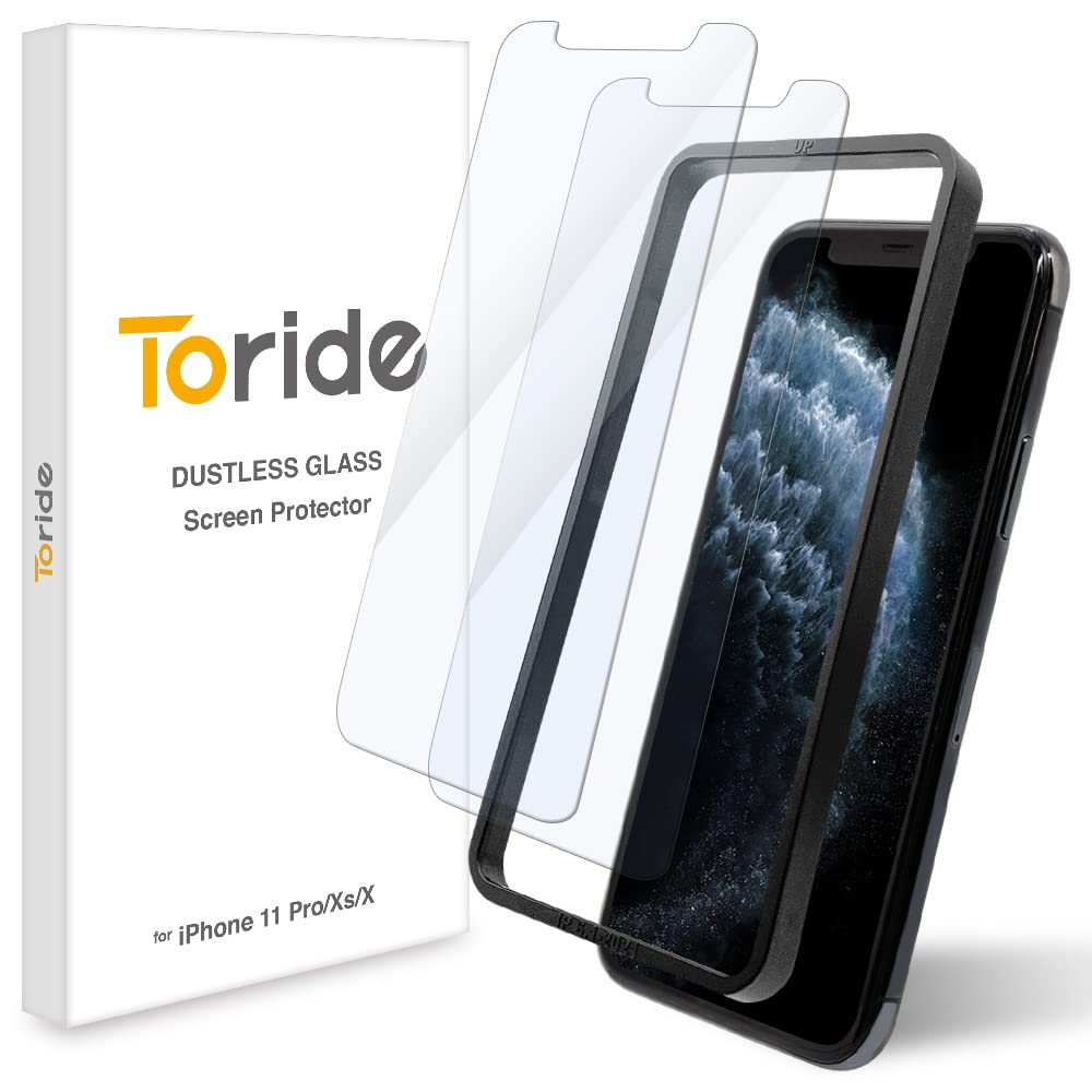 Amazon.co.jp: Toride ホコリが入らない iPhone 11Pro/Xs/X 用 ガラス 