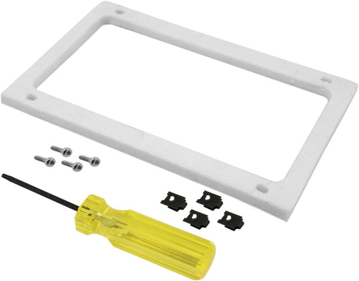 Rheem SP20063water-Heaters Gasket Kit, Suitable For Use with: Richmond, Ruud & GE Fvir Water Heaters, Includes: Burner Door Gasket, Tinnerman Clips, Screws, Torx head Driver & Instructions