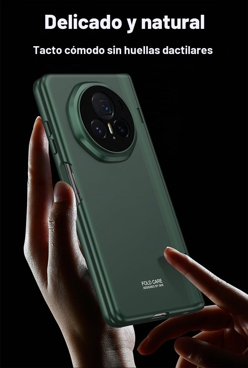 COQUE Funda Honor Magic V3,película Protectora de Carcasa con bisagras integradas, Carcasa Plegable con Todo Incluido,Funda de teléfono Plegable para Honor Magic V3-Negro