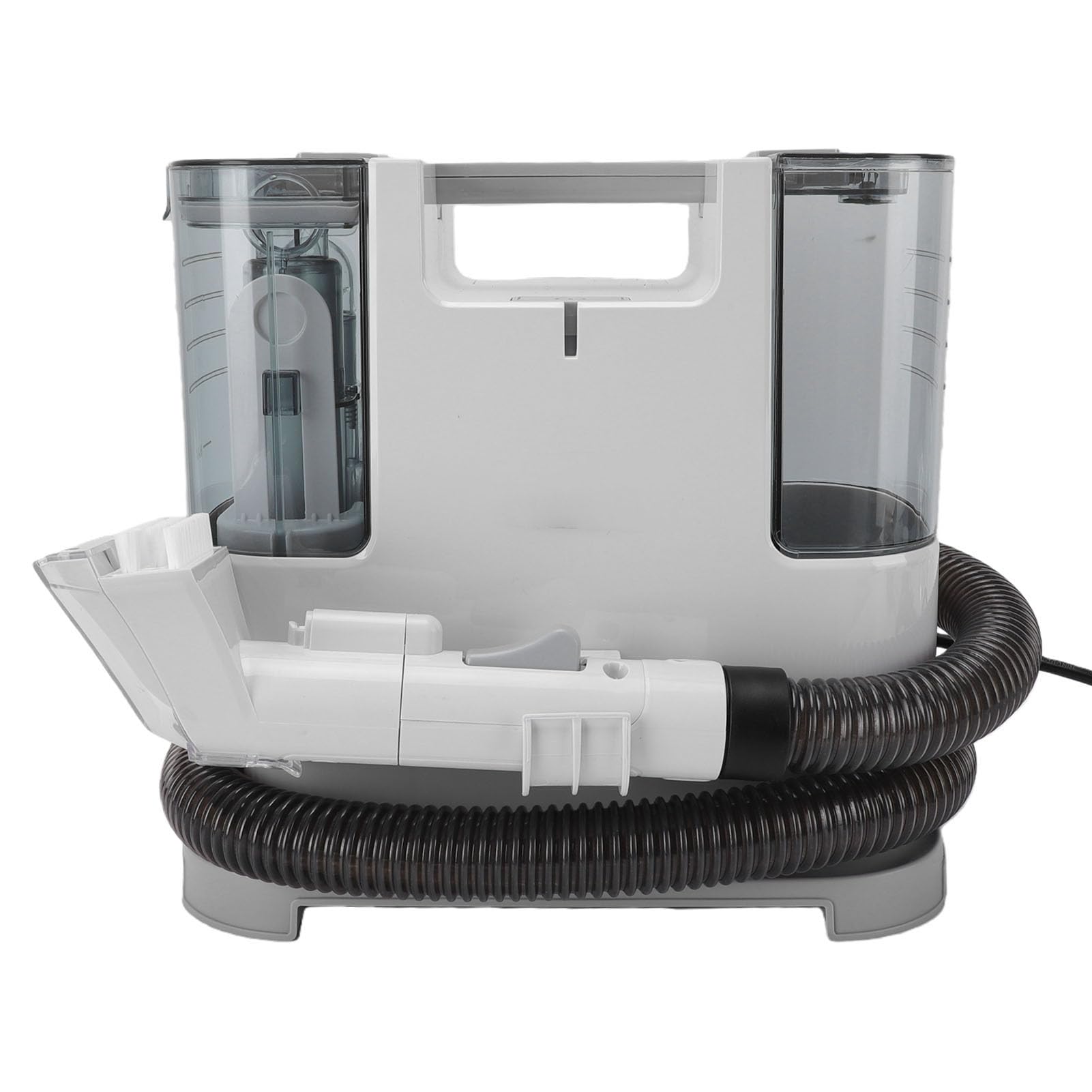Generic Limpiador Eléctrico de Sofás de Tela, Limpiador de Alfombras con Fuerte Succión de 9 Kpa y Potencia de 400 W, con 2 Cabezales de Cepillo, Diseño de Tanque Doble, para Asiento de