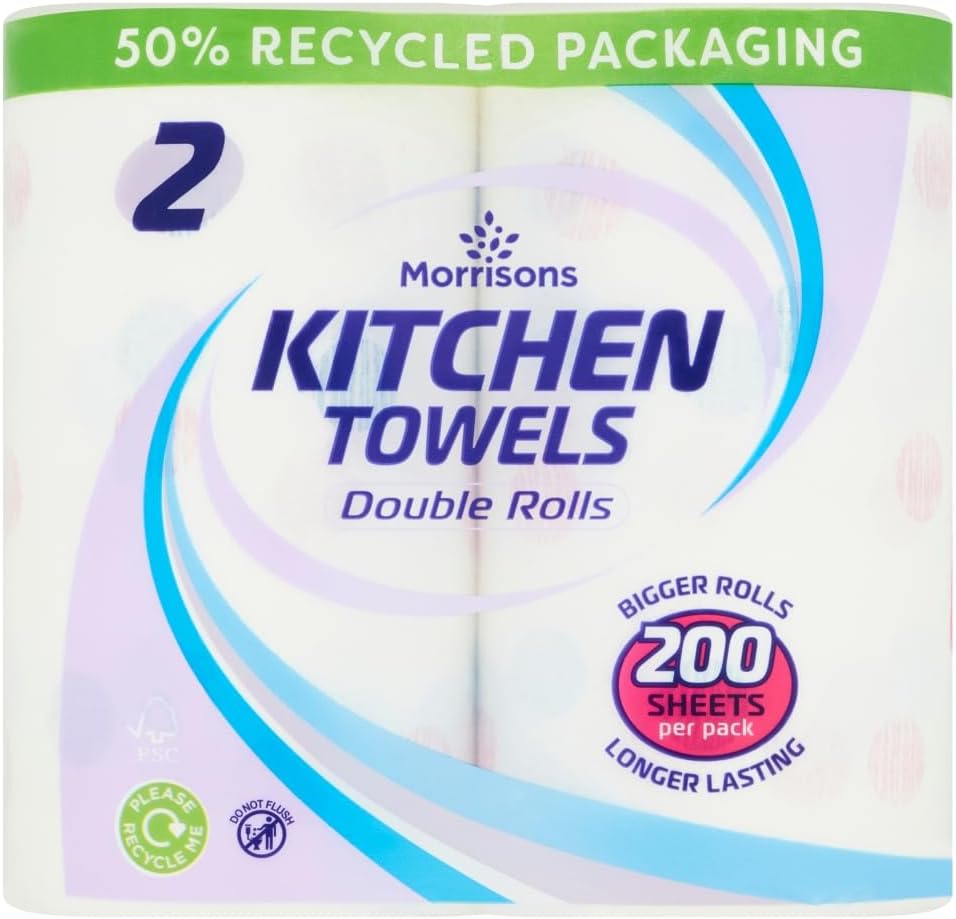 Decorated Kitchen Towel 2 Roll