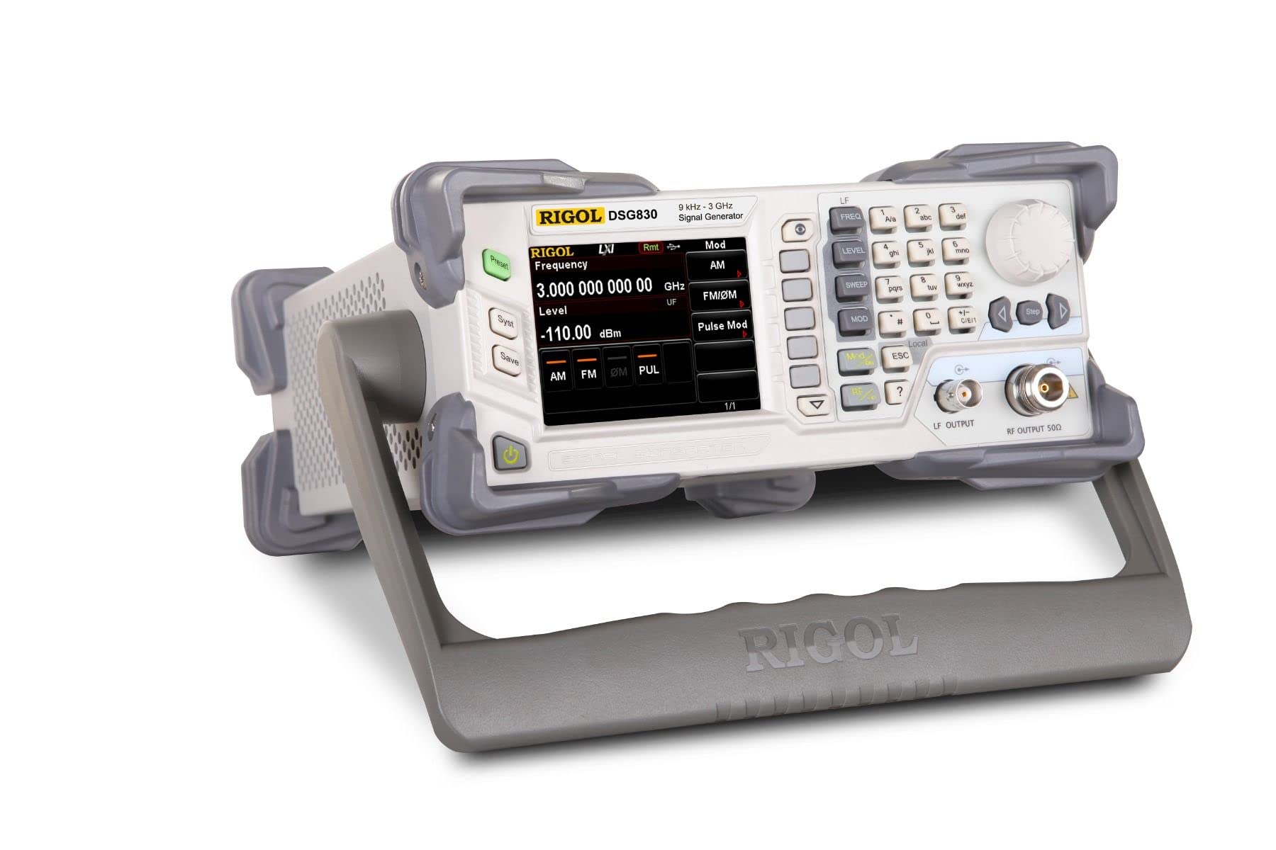 RIGOL DSG830 3.0 GHz RF Signal Generator with Low -112 DBC/Hz Phase Noise