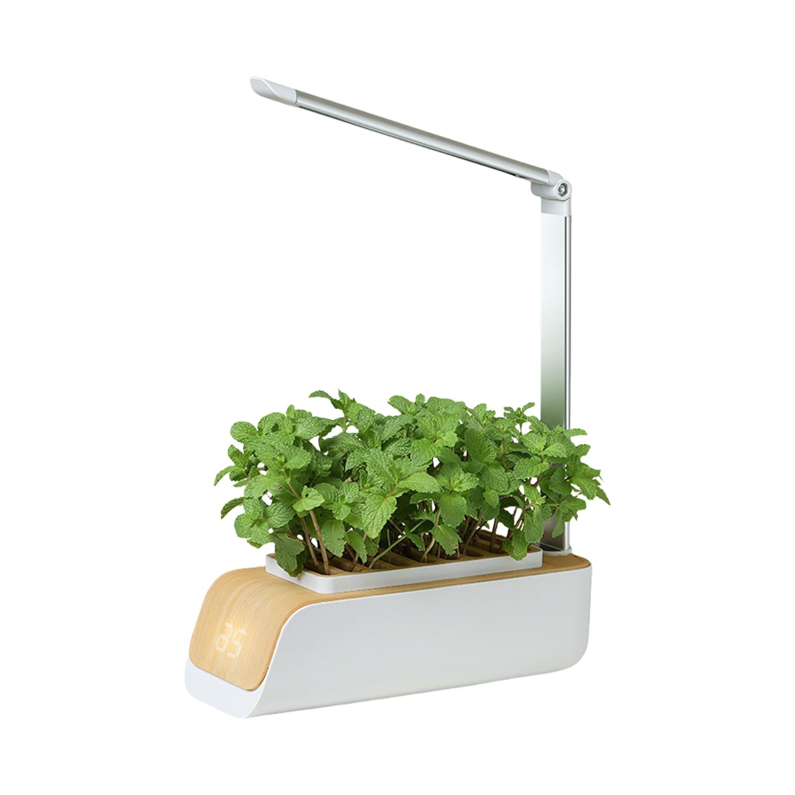 Smart Indoor Hydroponic Garden con spettro regolabile LED e irrigazione automatica per la coltivazione di piante domestiche in lega di alluminio fioriera idroponica