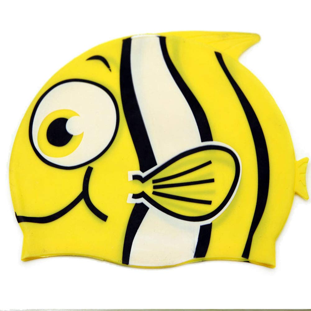 JOONOR Silicone Swimming Cap for Kids Bathing Cap for Kids Children Boys Girls - Children Swim Cap for Boys and Girls Aged 3-8 - Cartoon Pattern Swimming Cap (B081RM8GS2) Amazon Price History, Amazon Price Tracker
