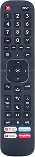 ERF2K60H Replaced Voice MIC Remote fit for Hisense Smart 4K TV 55H9G 65H9G 43H5670G 50H6570G 55H6570G 65H6570G 70H6570G 75H6570G 85H6570G 43H6510G 50H6510G 55H6510G 65H6510G 75H6510G 85H6510G 43H78G