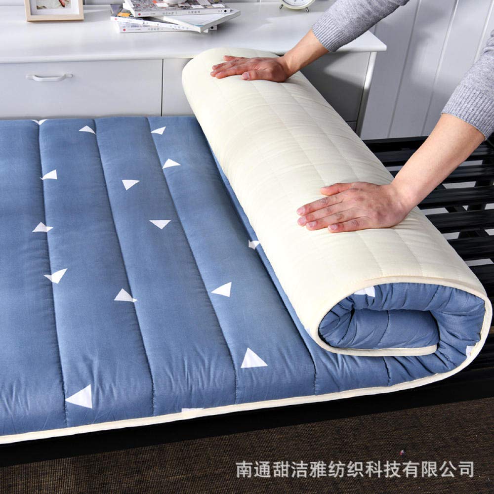 zlzty Foldable Mattress Single, Printed Washed Mattress Student Dormitory Mattress, Foldable Tatami Mattress, Foldable Mattress Travel Cot@E_120*200cm