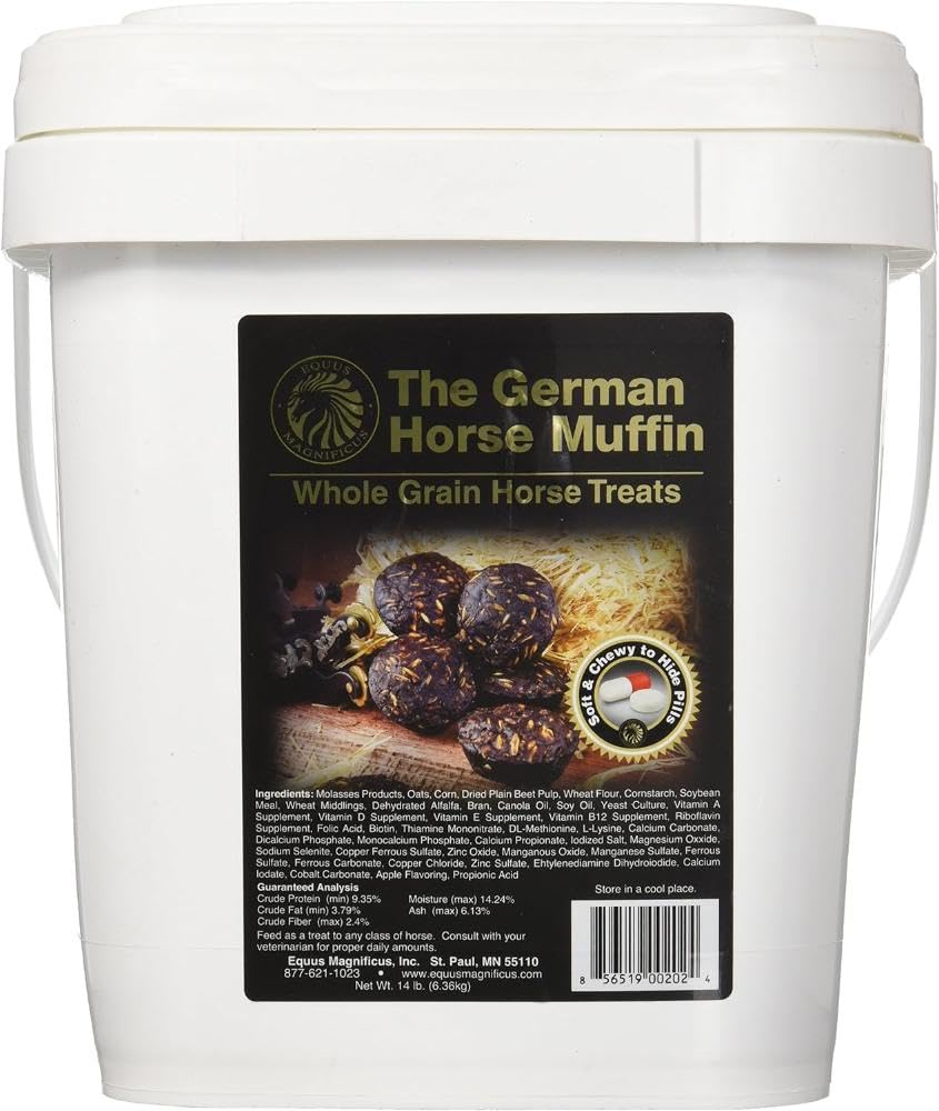 German Horse Muffins Bucket, 14-Pound