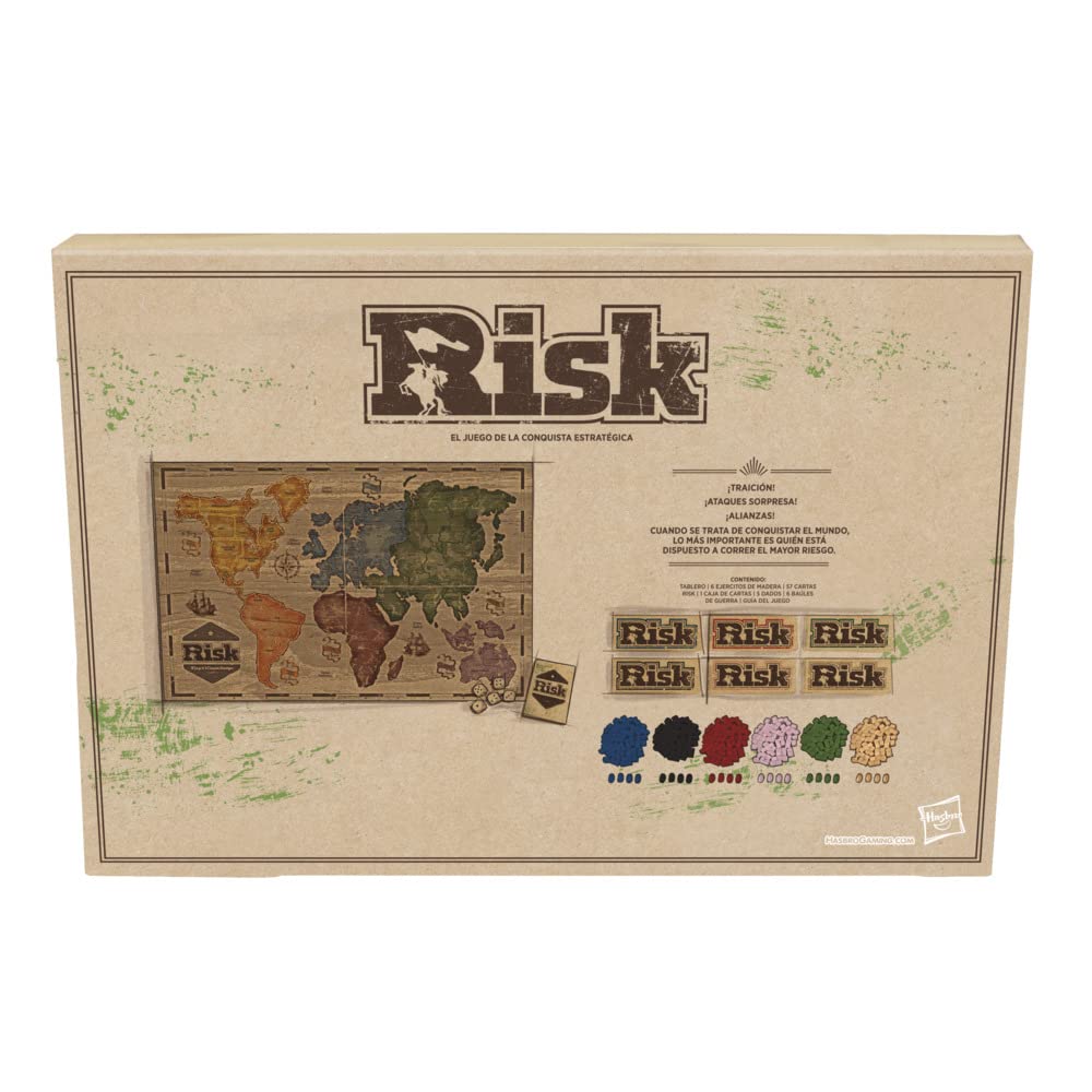 Hasbro Gaming Risk Rustic Series [Esclusivo