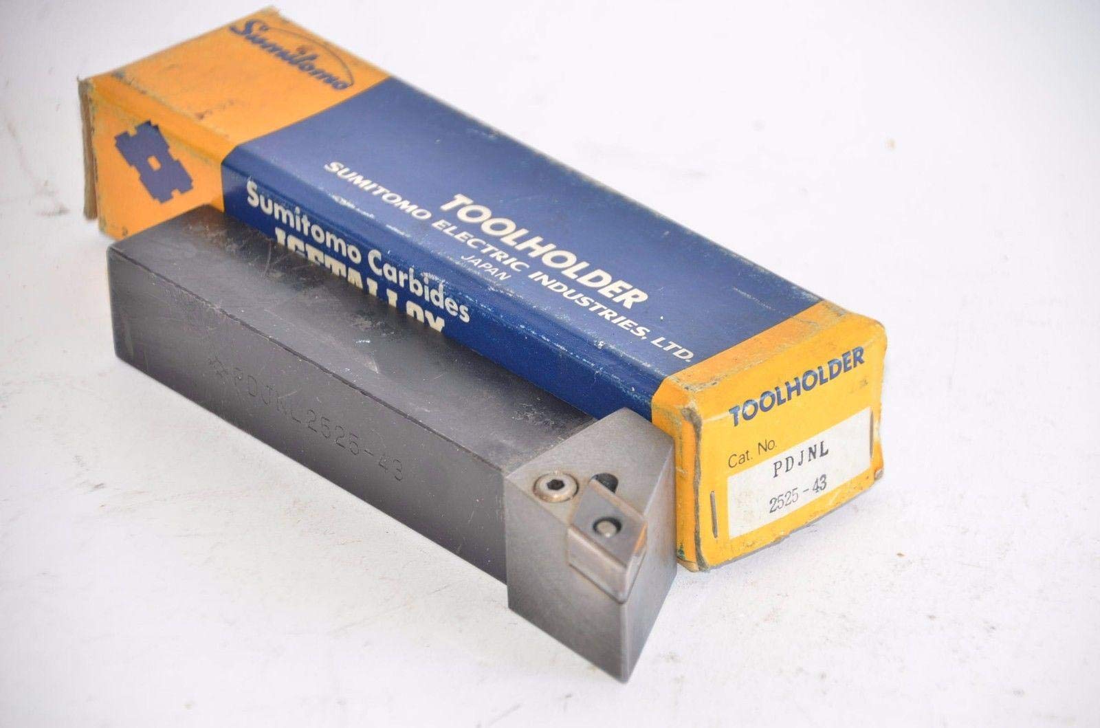 SUMITOMO PDJNL 2525-43 INDEXABLE TOOL HOLDER 1'' SHANK LATHE