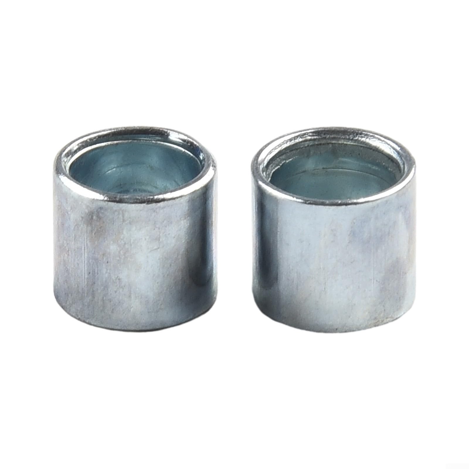 Lot de 4 ou 8 entretoises de roulement en alliage de 10 mm pour roues de skateboard, scooter et patins à roues alignées – Diamètre intérieur de 8 mm, construction en acier, lot de 4 ou 8 (argenté)