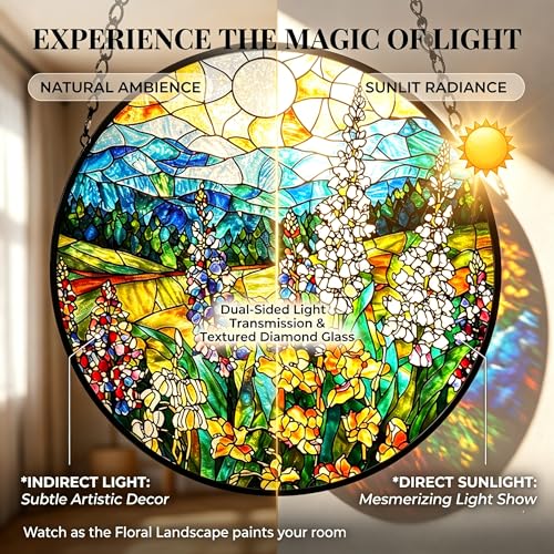 Stained Glass Window Hanging Suncatcher - image 3