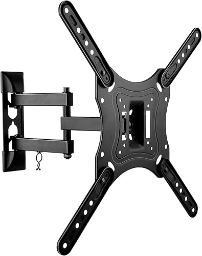 LionBeam - Soporte de pared para TV para pantallas de 23 a 55 pulgadas Max Vesa de 400 x 400, soporte universal para TV soporta hasta 66 libras, con