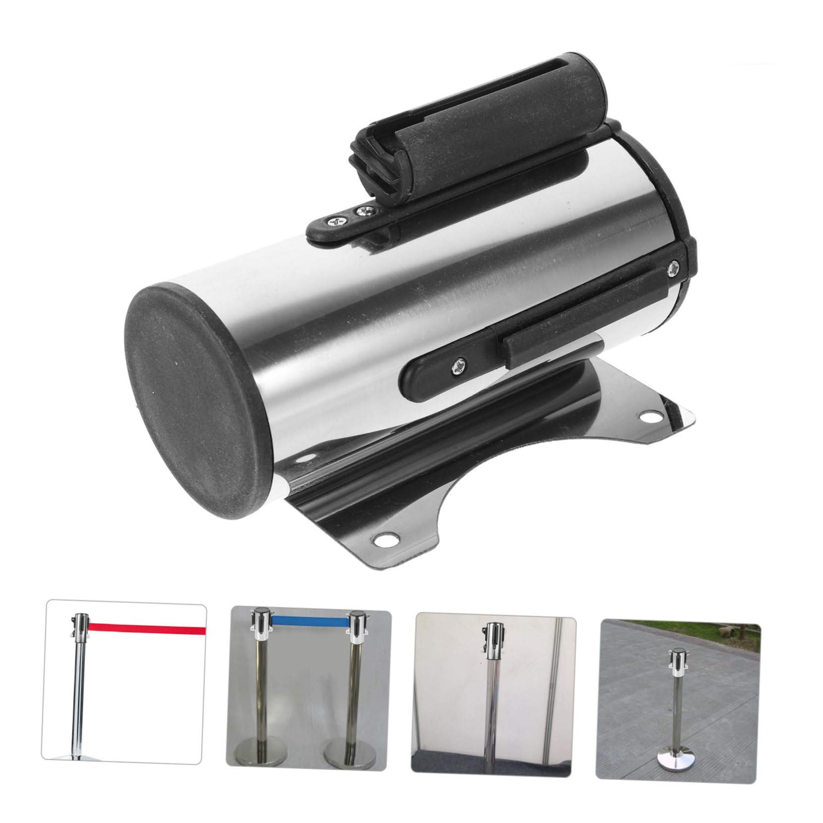 VILLFUL 1pc Tape Safety Barriers Belt Barrier Safety Warning Tape Barrier Rope Wall Mount Retractable Belt Crowd Control Barriers Retractable Barrier Wall Mount Barrier Belt