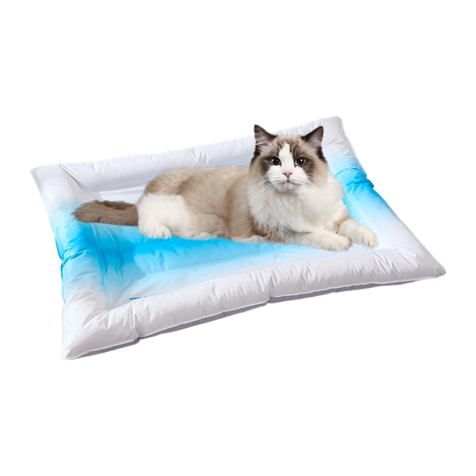 Gel-Kühlmatte für Haustiere, kühles Schlaf-Gel-Pad für Hunde und Katzen, 65 x 57 cm, atmungsaktive Haustiermatratze für Wohnzimmer, Balkon, Park, Picknick, Rasen, Sommerfreundlichkeit