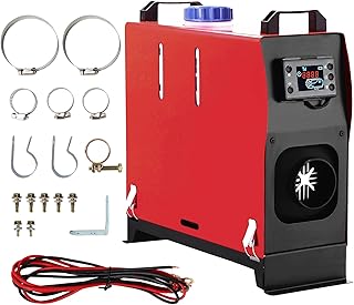 Diesel Heater 8KW, DACOM 12V Diesel Heater All in One, Diesel Air Heater with LCD Switch, Remote Control, Diesel Heaters for Campers, Car, RV Truck