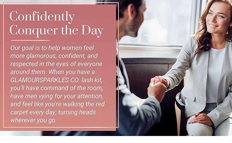 Miniatura 11 de GLAMOURSPARKLES CO. Pestañas magnéticas naturales, 5 pares