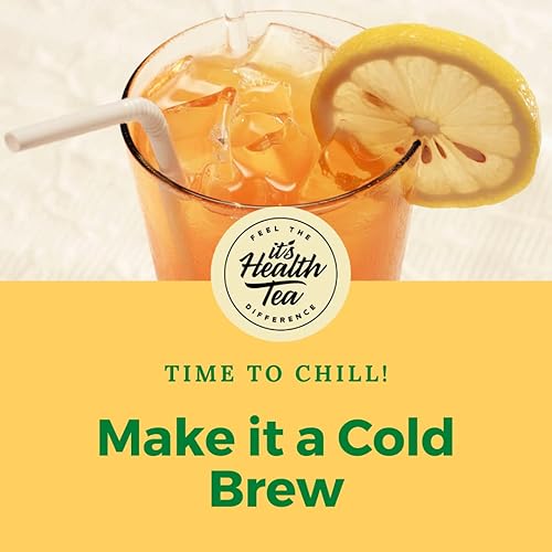 Miniatura 6 de Mezcla de té de piña y menta de hojas sueltas de 2 oz té saludable para el colesterol y súper antioxidante servidos calientes o helados con infusor