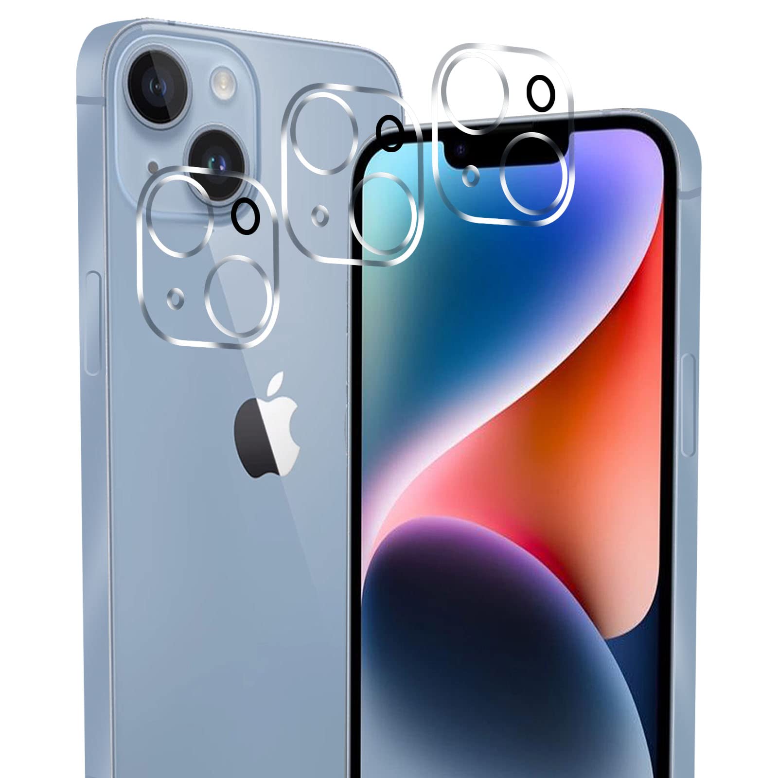 1点限り✨ 【3枚セット】iPhone14Plusケースレンズ保護フィルム