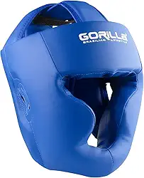 Capacete Boxe Muay Thai Protetor de Cabeça Confortável Resistente Artes Marciais MMA Gorilla
