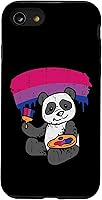 Vista 13 de iPhone 14 Pro Panda Painting Animal LGBTQ Bisexual Flag Gay Pride Ally Bi Case