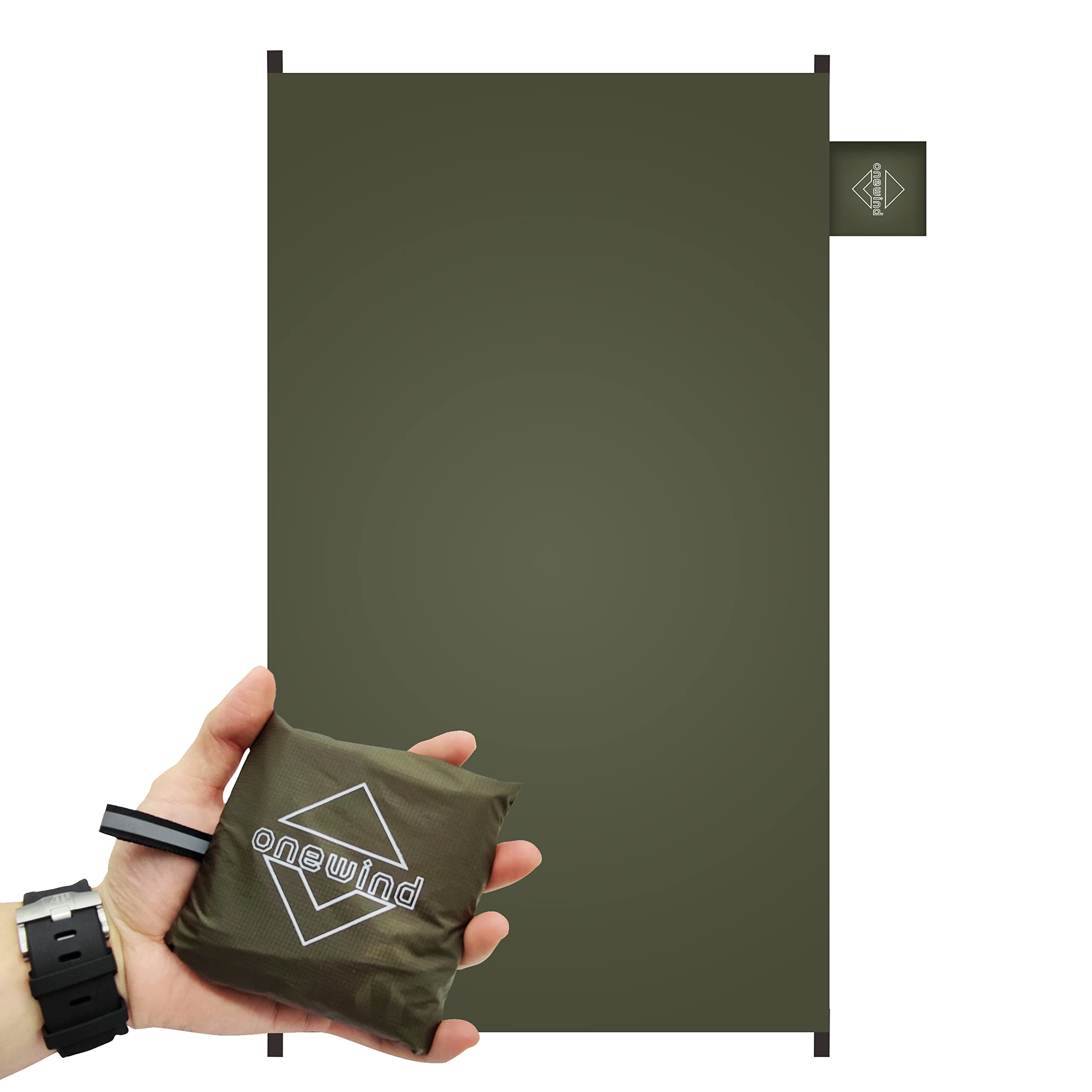 onewind Ultralight Silnylon Camping Tarp Shelter Ground Mat Tent Footprint, Perfect for Backpacking, Hiking, Camping