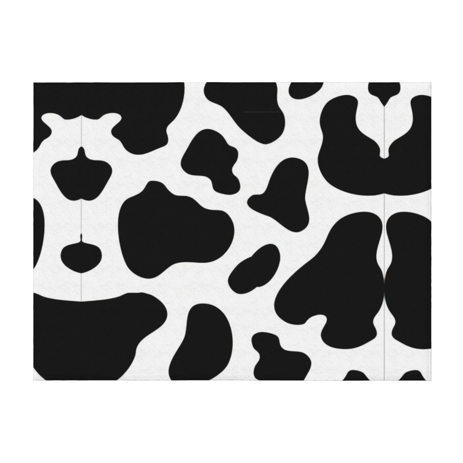 Couverture de climatisation motif vache pour ne plus avoir froid sur votre canapé