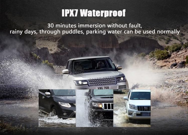 Tpms Sistema de monitoreo Alarma presión neumáticos automóvil con 4 sensores externos Pantalla Inteligente Solar Advertencia Temperatura
